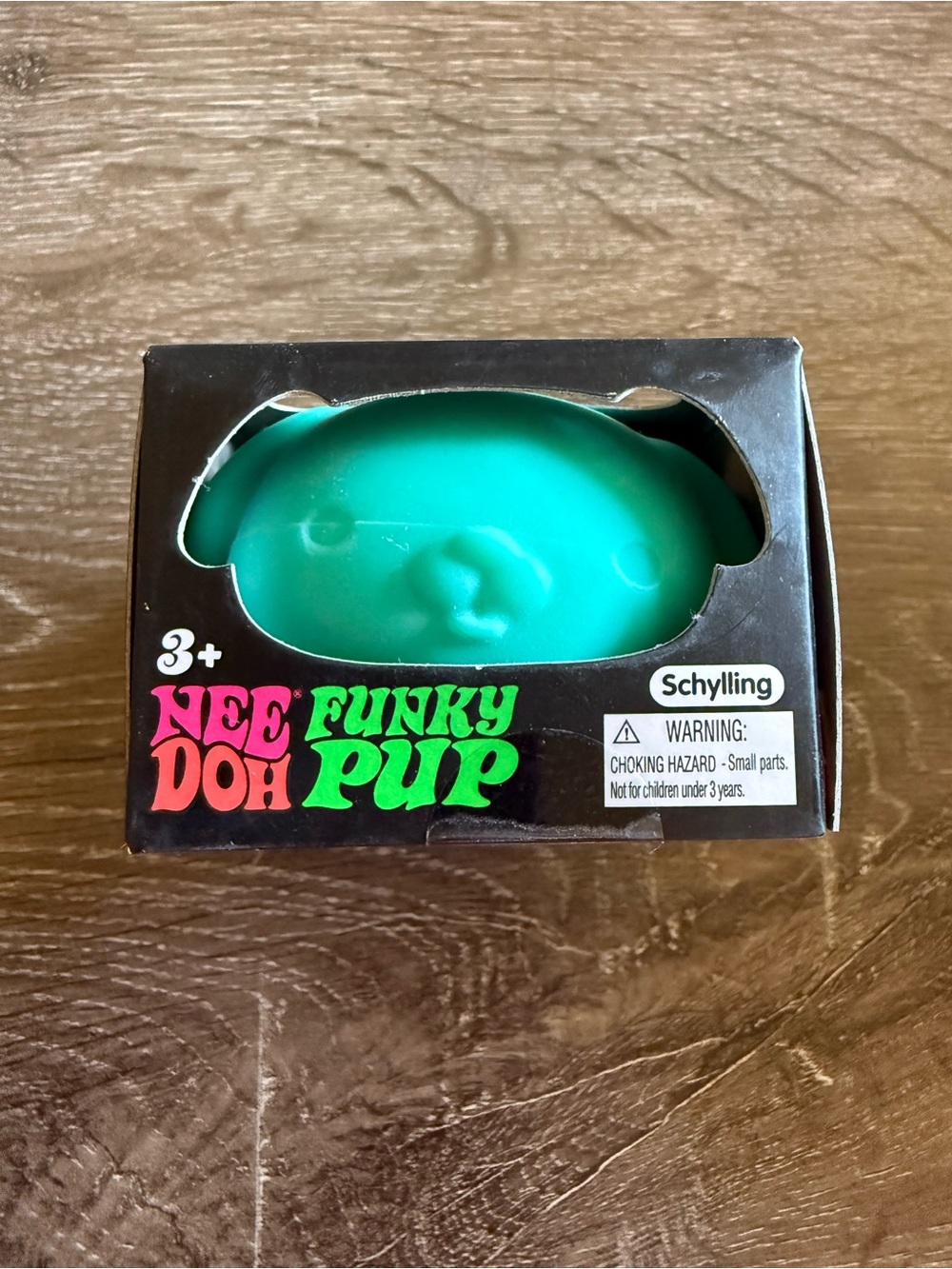 NeeDoh Funky Pup Kids Toy - Teal Green